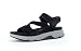 Produktbild Gabor Damen Riemchensandalen, Frauen Sandalen,Wechselfußbett,Moderate Mehrweite (G),offene schuhe,strandschuhe,bequem,schwarz,40 EU / 6.5 UK