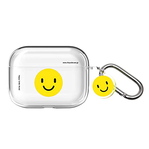 ONLYOU Airpods pro3 �Ή� �P�[�X ������� �؍� ���킢�� TPU �X�}�C�� �j�R����� �f�U�C�� �N���A ���� �G�A�[�|�b�Y �v�� �J�o�[ �C���z���P�[�X �J���r�i �t�b�N (AirPodsPro3�p 8)