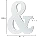Wooden Letters for Wall Decor,Wooden Letters & Free-Standing for Children Kids Bedroom Wedding Birthday Party Home Decor