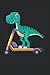 T-Rex on Scooter: Kids Dinosaur Blank Lined Notebook Journal ToDo Exercise Book or Diary (6" x 9" inch) with 120 pages