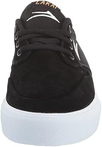 Lakai Men's Riley 3 Skate Shoe, Black Suede, 9 | Image 1