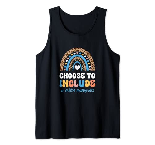 Choose To Include Autism Awareness Special Education SPED Camiseta sin Mangas