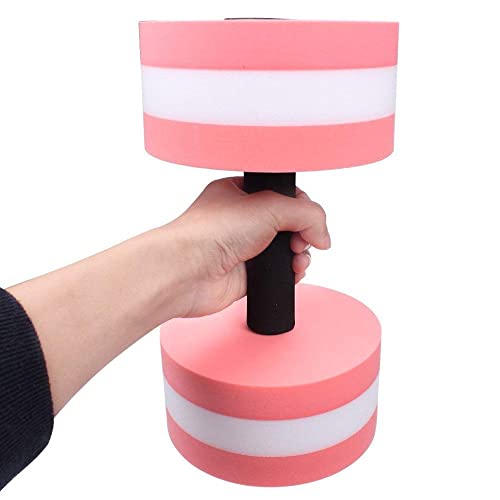 Anoudon 1 paar Aqua Fitness Barbells schuim halters handbars zwembad weerstand oefening waterhalters EVA halters… - Image 3