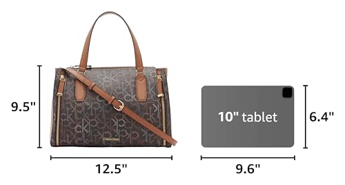Image of Calvin Klein Bubble Lamb Novelty Organization Satchel