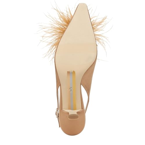 Image of Olive Bianka Feather Heels