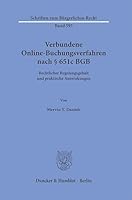 Verbundene Online-Buchungsverfahren Nach ? 651c BGB: Rechtlicher Regelungsgehalt Und Praktische Auswirkungen (German Edition) 3428195620 Book Cover