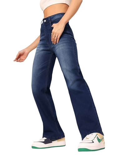 Image of Dolce Crudo High Rise Wide Leg Jeans for Women