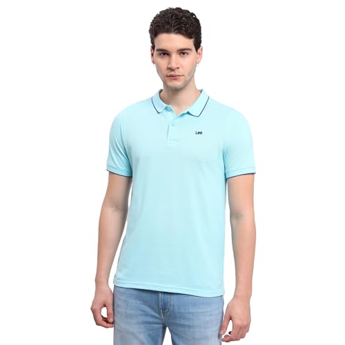 Image of Lee Men's Solid Slim Fit Tshirts