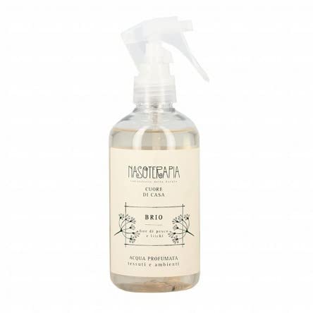 Terapia nocturna corazón de la casa – Brio agua perfumada flor de melocotón y lichi sustancias y ambientes, 250 ml