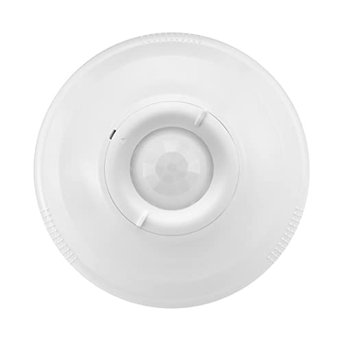 Maxxima Ceiling Mount 360 Degree Pir Occupancy Sensor - Hard-Wired Motion Sensor, Led Compatible, Commercial Or Residential Automatic Sensing Solution For Indoor Use At Max Height 15Ft, 120-277V #TOP1