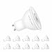 Produktbild Sanlumia | LED Lampe | GU10 10er Set | LED Birne 5 Watt | Glühbirne 435 Lumen | Leuchtmittel ersetzt Halogen 50W | Warmweiß 3000K | Abstrahlwinkel 100° | Nicht Dimmbar | LED-Licht Reflektor
