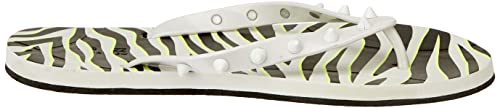 Sandália Rasteira Brizza Arezzo Multicolorido 37/8