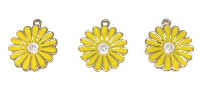 Bhavya Optic Sunflower Charms Pendant Charms Bracelet Charms Watch Charms for Women-image-16