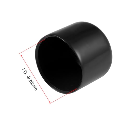 Tapón de rosca redondo para tubo con acabado plástico exterior protector de suelo 4