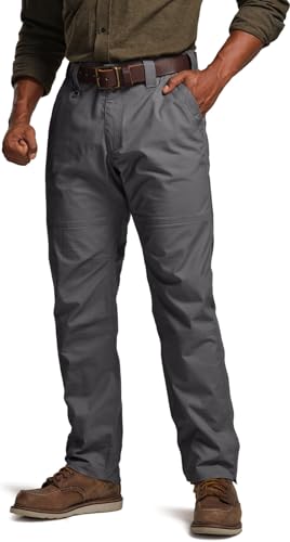 Image of CQR Men's Quick Dry Work Pants, Water Resistant Outdoor Tactical Pants, Lightweight Stretch Cargo Hiking Pants