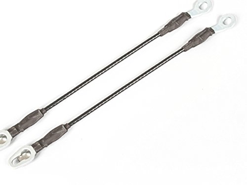 Best In Auto 1999-2006 Heavy Duty Compatible with Chevy Avalanche Silverado Gmc Sierra Cadillac Escalade Hummer H2 Truck Tailgate Cables Strap Pair