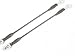 Best In Auto 1999-2006 Heavy Duty Chevy Avalanche/Silverado GMC Sierra Cadillac Escalade Hummer H2 Truck Tailgate Cables Strap Pair