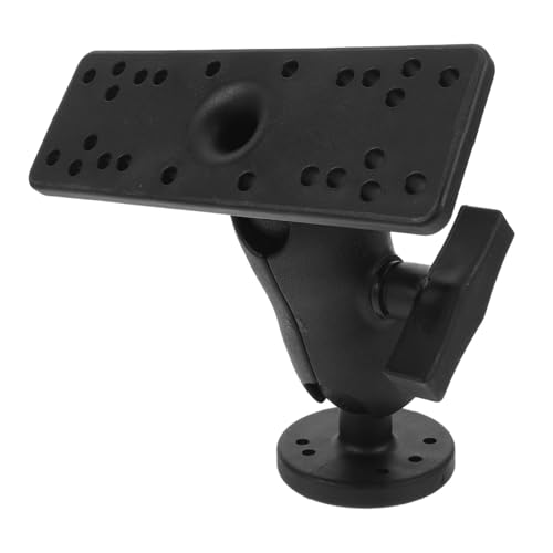 Support rotatif pour sondeur avec plaque de fixation orientable à 360 degrés pour bateau