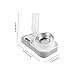 Hemoton Automatic Cat Feeder Detachable Water Dispenser Dog Bowl Easy to Use No Spill Pet Food and Water Bowl