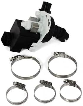 Dishwasher Drain Pump Kit Replacement For GE GDT535PSM0SS GDT540PSM0SS GDT605PBM0TS GDT605PFM0DS GDT605PGM0BB GDT605PGM0WW GDT605PMM0ES GDT605PSM0SS GDT630PFM0DS GDT630PMM0ES GDT630PSM0SS Dishwasher