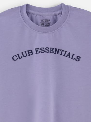 Image of Nap Chief Kids Cotton Chill Club Essentials Printed Co ord Sets for Boys & Girls, T Shirt and Shorts for Casual Wear