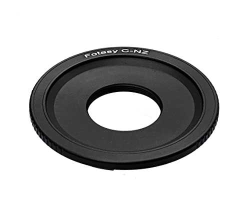 Image of Fotasy Adjustable E-55II T /T2 Telescope Lens to Sony A-mount DSLR Camera Adapter Ring, for Sony Alpha , Black