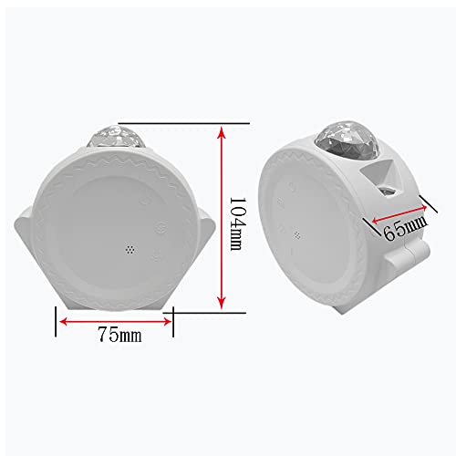 Miaoqian Tuya Wifi USB Romântico LED Starry Night Lamp 3D Star Projector Decor Light para crianças Q