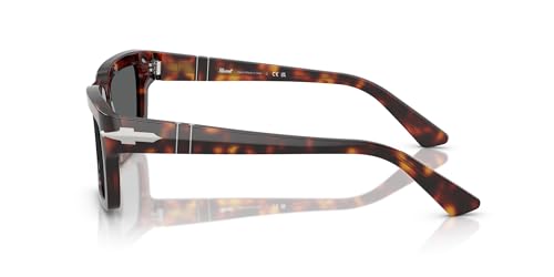 Image of Persol mens Po3363s Rectangular Sunglasses