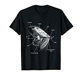 Fliegenfischen Fly Fishing Fisch Angler Angeln Geschenke T-Shirt
