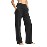 TYDGDJD Pantalones de Yoga para Mujer, Pants Deportivo Mujer con Bolsillos, Pantalone Pierna Ancha Mujers, Pants Mujers,...