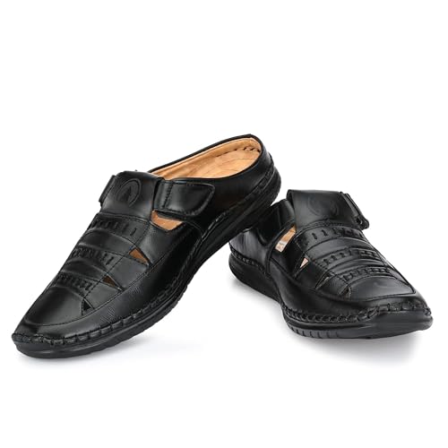 Image of Rising Wolf Men's Synthetic Leather Fisherman Sandals