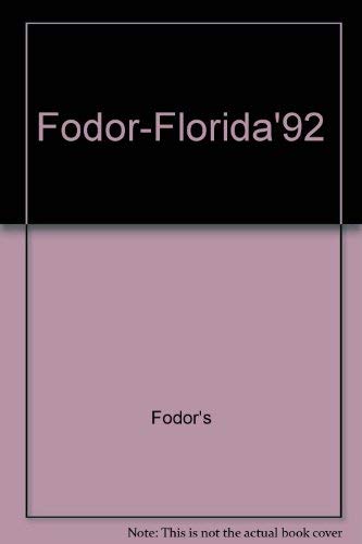 FODOR-FLORIDA'92 0679020411 Book Cover