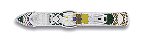 siku 1720, Kreuzfahrtschiff AIDAluna, 1:1400, Metall/Kunststoff, AIDA-Optik, Nicht schwimmfähig, Weiß