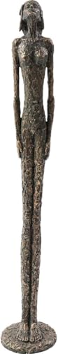 Kare Design Deko Figur Art Lady, Bronze, Deko Objekt, Wohnaccessoires,...