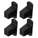 Alipis 4 Stück Gepäckfuß Ersatzfüße aus Kunststoff 5cm rutschfeste Kofferboden Füße Universelle Gepäckständer Schutzfüße für Reisekoffer Zubehör