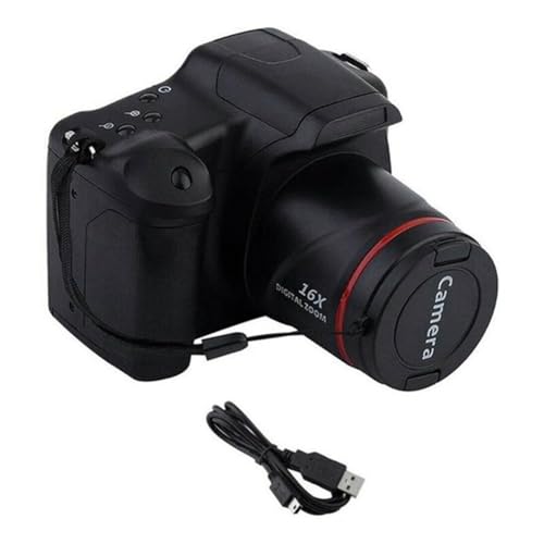 Appareil Photo Numérique Vlog Camera Photography Zoom Numérique 16 X 1080P HD SLR Camera Anti-Shake Photo Cameras pour Diffusion en Direct