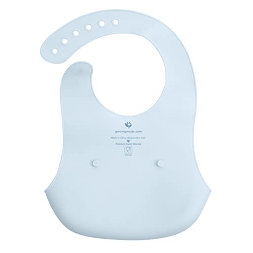 Green Sprouts Unisex Baby Silicone Scoop Bib2