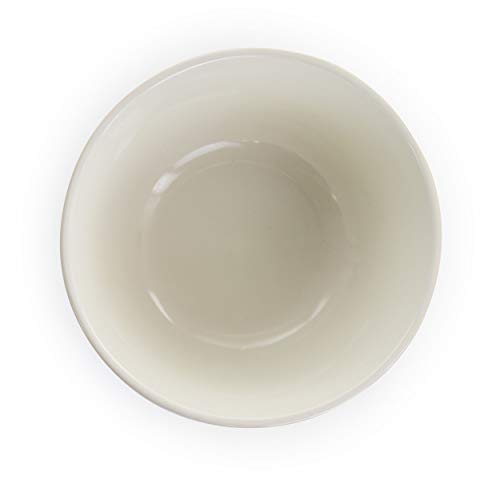 Elama HONEY IVORY DINNERWARE Geometric Embossed Stoneware Honeycomb Pattern Tableware, Set thumb #7