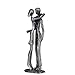 Produktbild Casablanca Design Deko Skulptur Couple - Liebespaar - Gußeisen - Eisen brüniert - Antik-Silber - Höhe 18 cm - Geschenk - Love