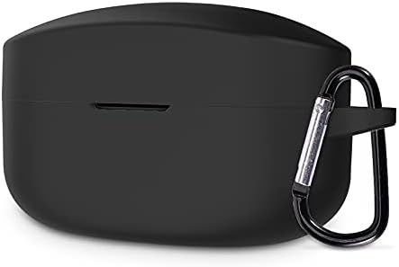 PABULUM Silicone Case Compatible for Sony WF-1000XM4 Case -Black (Earbuds not Included)