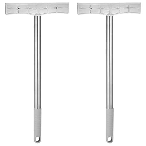 COHEALI Stainless Steel Sign Holder Rod for Election Protests Parades and Sports Events - Handheld Signboard Display Stick 17.13X7.68X1 Inches