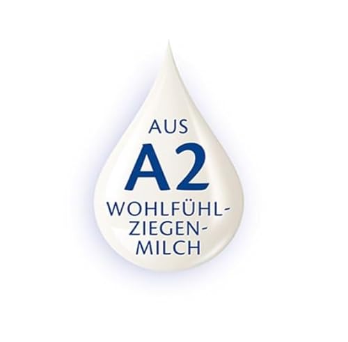 HiPP 2 Folgemilch aus Bio Ziegenmilch (5 x 400g), nach dem 6. Monat, mit GOS, Omega 3 & 6 und A2-beta-Casein, besonders leicht verdaulich