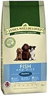 James Wellbeloved Complete Puppy Food with Fish and Rice 2kg (Pack of 4)
