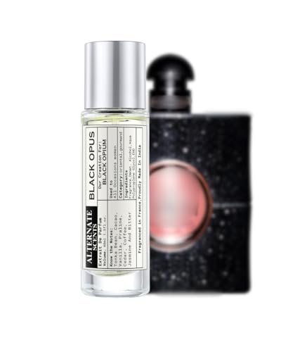 Image of Alternate Scents BLACK OPUS 40ml Long Lasting Perfume For Women |Strong& long Lasting with 30% Oil Concentration|Sweet Gourmand Vanilla| Fragrance From France | Made In India|