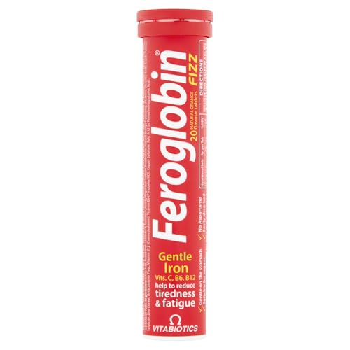 Feroglobin FIZZ Effervescent Iron Tablets Vitabiotics