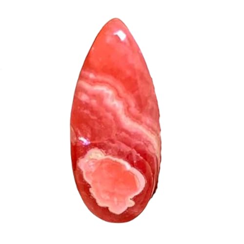 Cabochon rhodochrosite naturelle poire 25x10mm pour création bijoux DIY GH_NAT_05720
