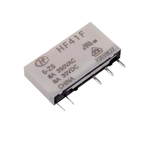 Módulo de relé HF41F-05-ZS ultrafino de 5 pines con alta capacidad de conmutación rápida