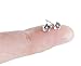 925 Sterling Silver Tiny Cherry Blossom Stud Earrings - READY TO SHIP