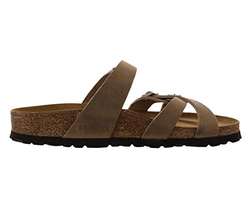 Birkenstock Women's Open-Back, Tabacco Brown, 6 Narrow Women/4 Narrow Men, Tabacco Brown, 6 Narrow Women/4 Narrow Men3