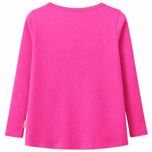 Image of Girls' Heart-Shaped Long Sleeve T-Shirt